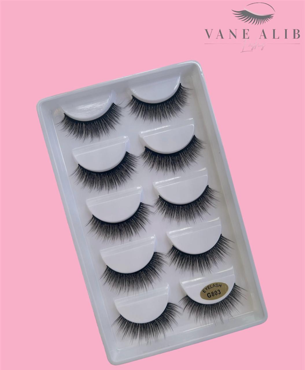 Blister 5 pestañas G803