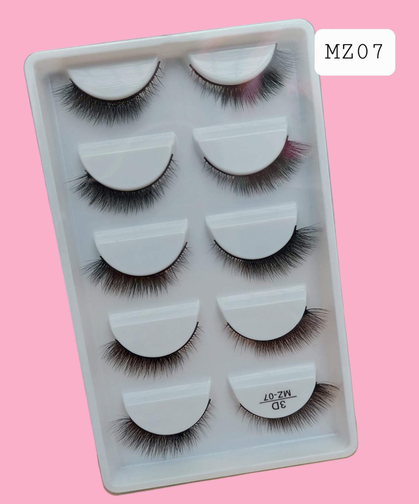 Blister 5 pestañas MZ07