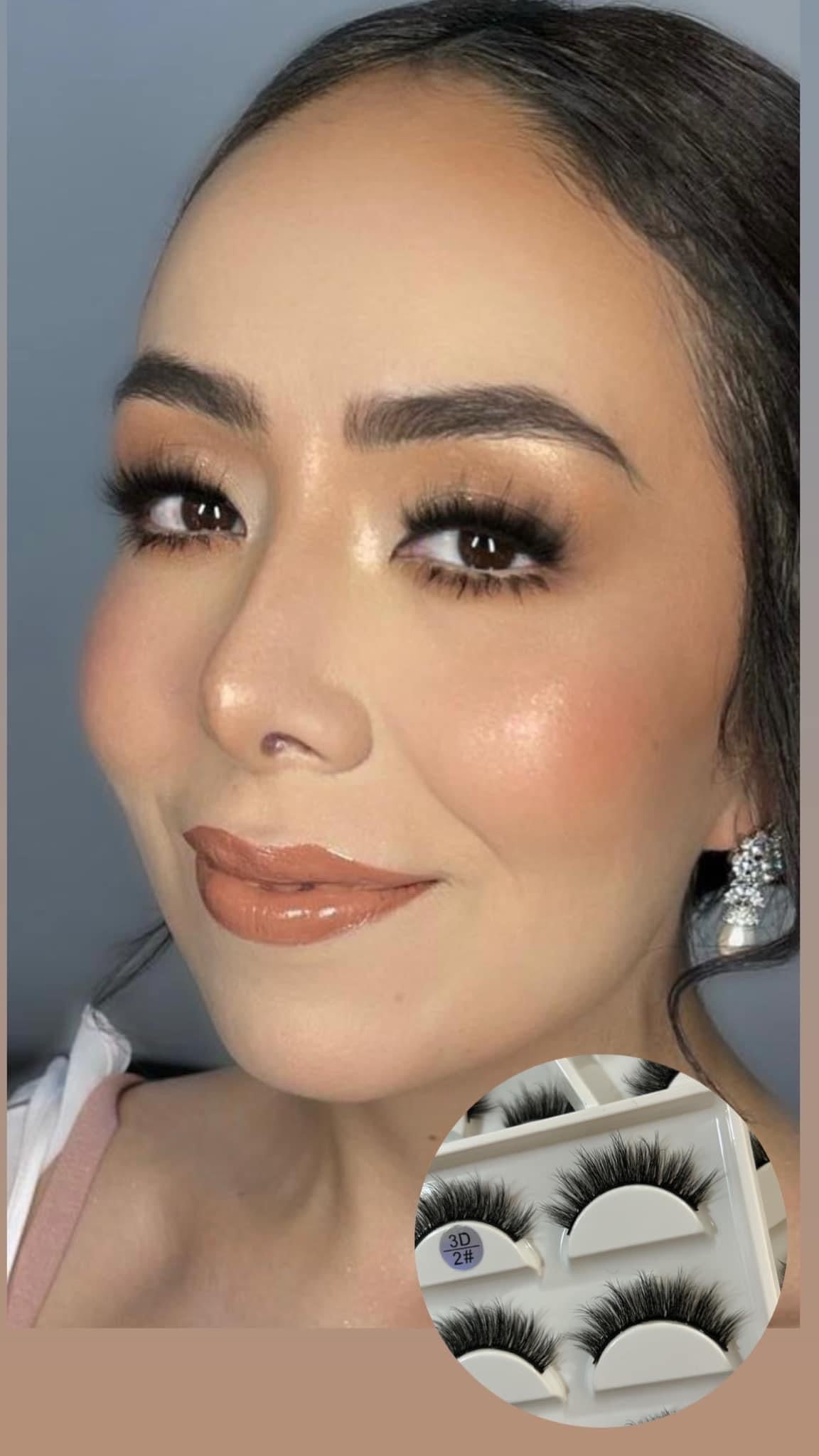 Blister 10 pestañas 3D #2