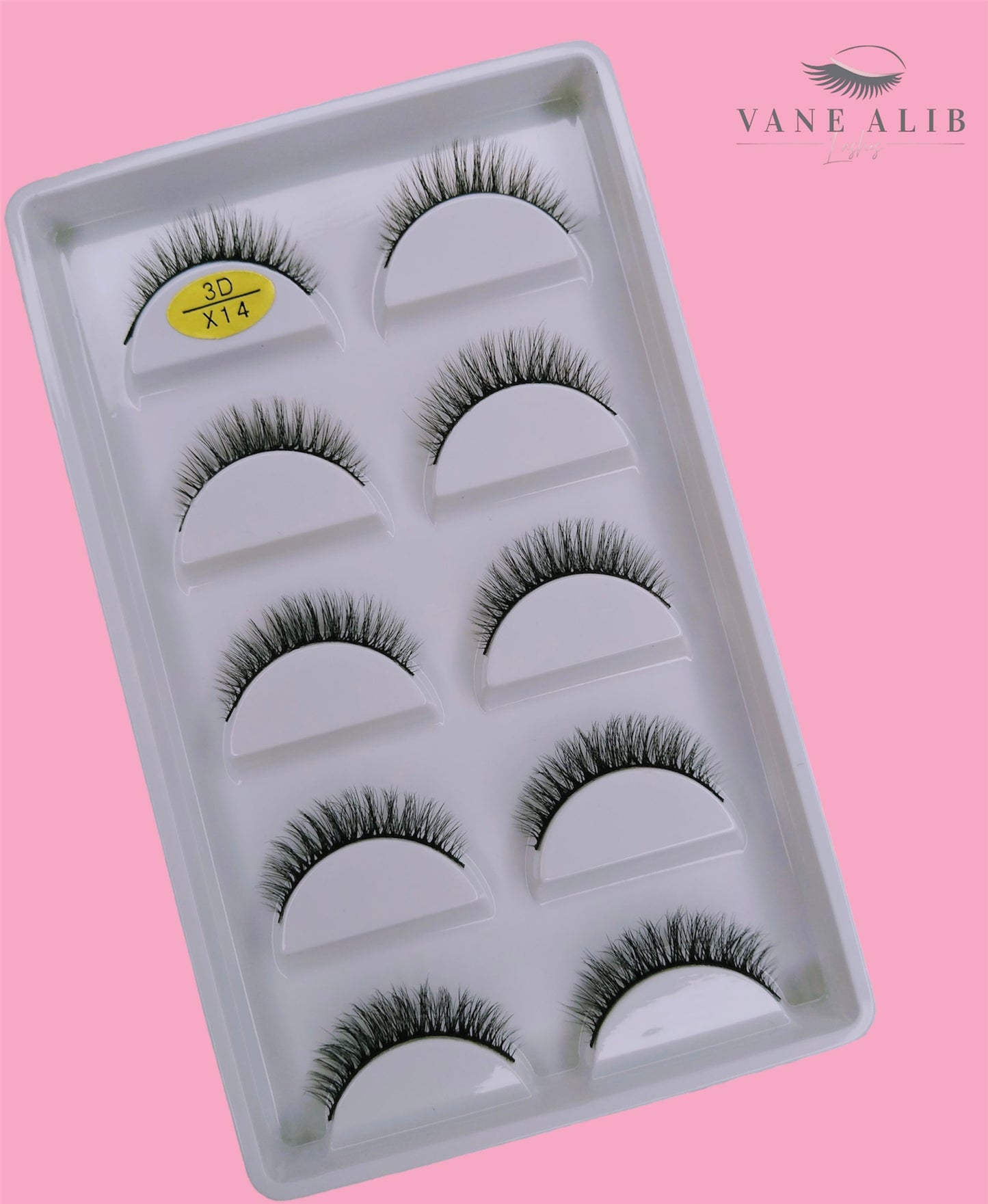 Blister 5 pestañas X14