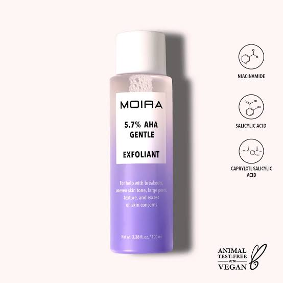 Moira Exfoliant 5.7% AHA GENTLE