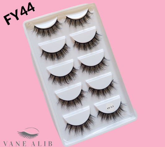 Blister 5 pestañas Mod FY44