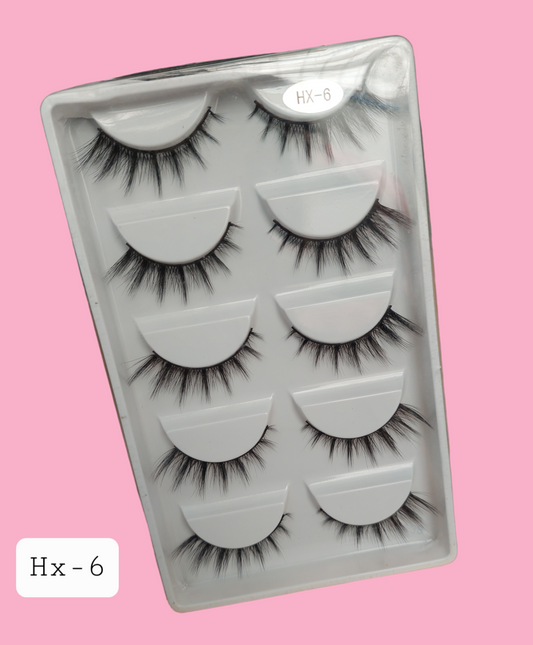 Blister 5 pestañas HX6