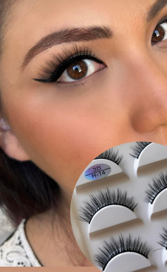 Blister 5 pestañas H14