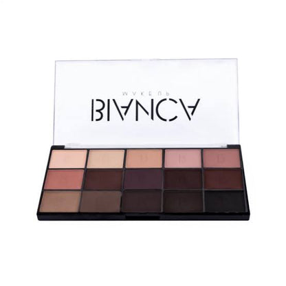 Paleta de sombras mate BIANCA NUDE