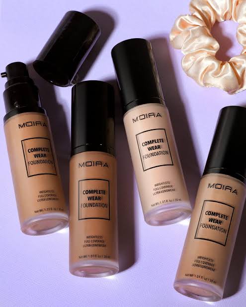 Bases MOIRA "COMPLETE WEAR FOUNDATION"