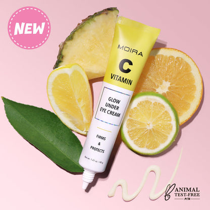 CREMA PARA OJOS VITAMIN C GLOW UNDER EYE CREAM MOIRA BEAUTY