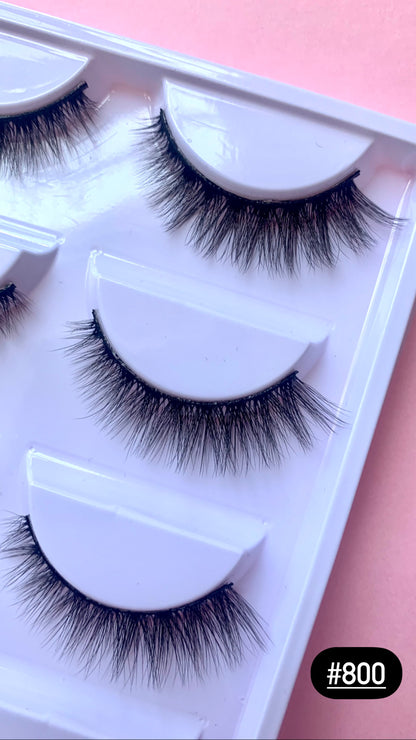 Blister 5 Pestañas X08