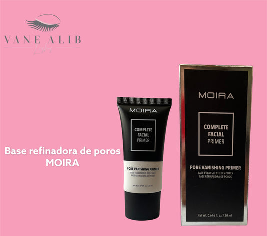 Primer facial desvanecimiento de poros MOIRA